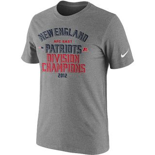 Mens Nike New England Patriots 2012 AFC East Division Champions T 