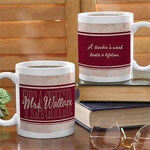 Personalized Teacher Coffee Mugs   Inspiring Teachers   10412