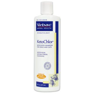 KetoChlor Medicated Shampoo for Dogs, Cats, and Horses   1800PetMeds