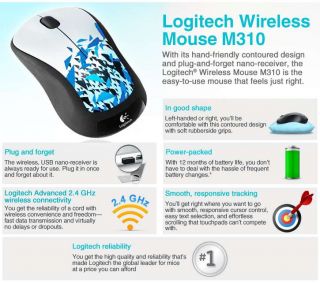 Buy the Logitech 910 002483 M310 Wireless Mouse .ca