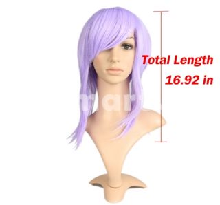 Purple Extra Long Straight Cosplay Wig   Tmart