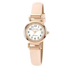 Ladies Anne Klein Rose Tone Watch with Mother of Pearl Dial (Model 