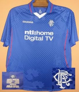 Glasgow Rangers 02 03 home vintage shirt jersey XL Teddy Bears 