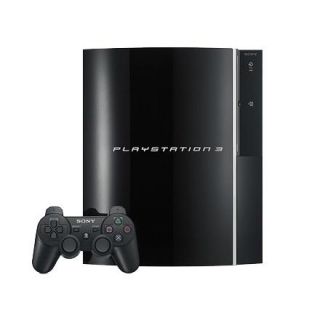 Sony PlayStation 3 40 GB Clear Black Console with GTA LC