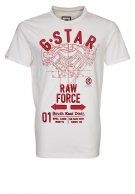 Neu G Star MONTEREY   T Shirt print   white CHF 36.00 Kostenloser 