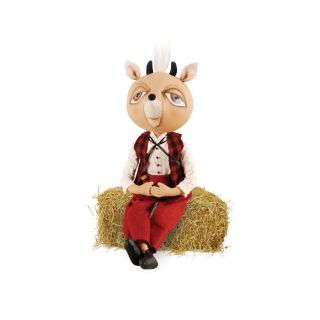 Christmas Decorations Reindeer Figure   Buck at Brookstone—Buy Now
