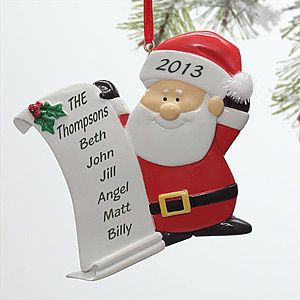 Let everyone know whos been nice this year, with our Santas List 