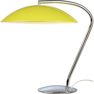 atomic yellow table lamp in table lamps  CB2