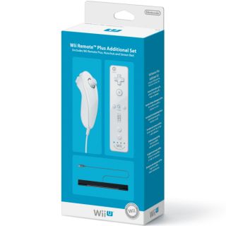 Wii Remote Plus Additional Set   White Wii U accessories  TheHut 
