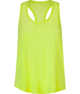 Splendid Neon Yellow Vintage Whisper Racerbike Top  Damen  T Shirts 