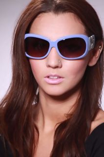 Purple Two Tone Lego Med Tint Sunglasses @ Amiclubwear Sunglasses 