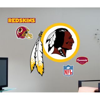 Fathead Washington Redskins Logo Wall Graphic   