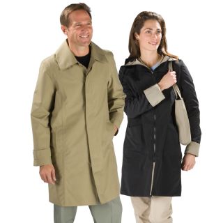 The Packable Wind/Rain Resistant Coats (Womens)   Hammacher Schlemmer 