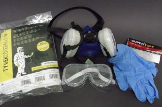   Personal Protection Kit   Gerson Respirator,gloves, goggles, tyvek