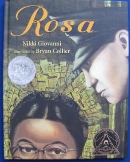 CHILDRENS Book ROSA by Nikki Giovanni CALDECOTT Rosa Parks BIOGRAPHY 