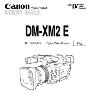 Canon DM XM2 E (PAL) Service & Repair Manual