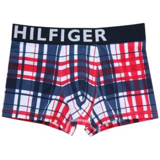 Tommy Hilfiger Red/Multi Fraser Check Boy Shorts