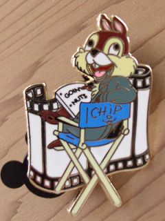 Disney Pin Chip Hollywood Movie Studio Directors Chair Soda 