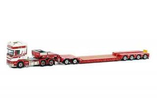 WSI Brame   SCANIA R Topline Low Loader (4 axle) and Interdolly 1/50 