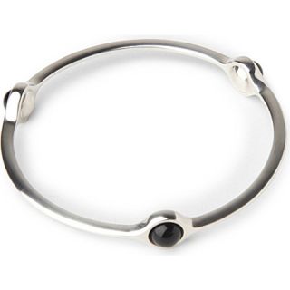 Sphere bangle with black agate   GEORG JENSEN  selfridges