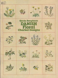 Danish Floral Charted Designs by Gerda Bengtsson, 1980 TPB