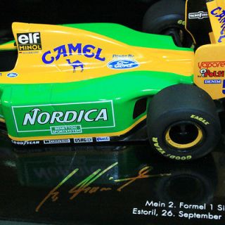 F1 1/18 Michael Schumacher 1993 Benetton B193 Portugal w/TOBACCO Camel 