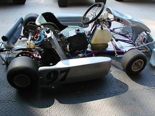 Racing Go Kart W/ Rebuilt 125cc Rotax Motor Hase Chassis