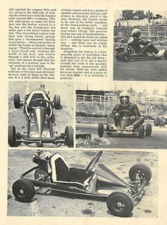 Vintage 1965 Shoemaker Outlaw (Former Blitz Kart) Racing Kart Test 