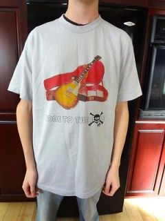 Gibson T Shirt 1959 Gibson Les Paul Tone To The Bone on Gray SALE SALE 