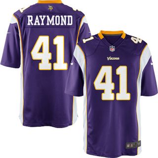 Youth Nike Minnesota Vikings Mistral Raymond Game Team Color Jersey (S 