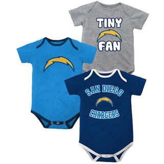 San Diego Chargers Infant Apparel Infant San Diego Chargers 3 Piece 