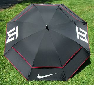   62 Tiger Woods TW Windsheer Hybrid Golf Umbrella Auto Open RETAIL $38