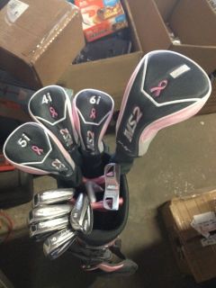 Walter Hagen MS2 Golfset Breast Cancer Pink Edition *Right Handed*