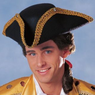 Halloween Costumes Deluxe Colonial Tricorn Hat