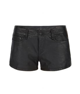 Perry Leather Shorts, Women, Shorts, AllSaints Spitalfields