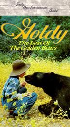Goldy   The Last of the Golden Bears VHS