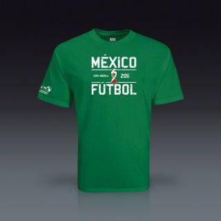 Mexico Copa America Distressed T Shirt  SOCCER