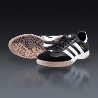 adidas Samba Millenium   Black/White Indoor Soccer Shoes  SOCCER