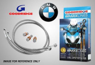 Goodridge BMW F650Gs/Dakar 00 04 Rear Braided Brake Lines Hoses