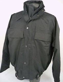 Black gore tex blouson bomber jacket ex Police Security HMP Prison 