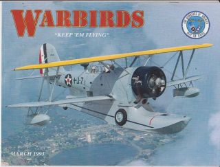 Warbirds Magazine (March 1993) Grumman J2F Duck / T 33 / Valor at 