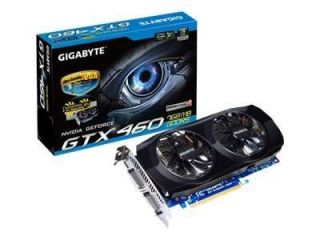 Gigabyte NVIDIA GeForce GTX 460 GV N460OC 768I 768 MB GDDR5 SDRAM PCI 