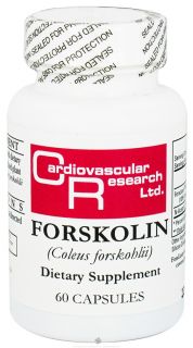 Cardiovascular Research   Forskolin (Coleus Forskohlii)   60 Capsules