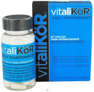 Buy Vitalikor   Daily Maintenance Male Enhancement All Natural   60 