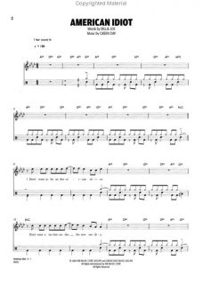 Look inside Green Day   Ultimate Drum Play Along   Sheet Music Plus