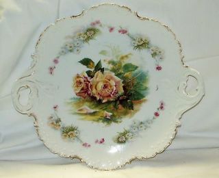 VINTAGE ~ R & C ~ SERVING DISH / PLATE WITH ROSES