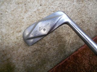 Vintage Goldsmith Al Espinosa Signature Putter Golf Club with Brown 