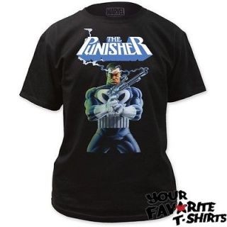The Punisher Smoking Gun Marvel Officially Licensed Adult Shirt S XXL