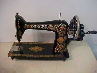 Antique Hand Crank Sewing Machine in Sewing Machines