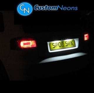 LED Car Number Plate Bulbs SEAT LEON 99 06 MK1
